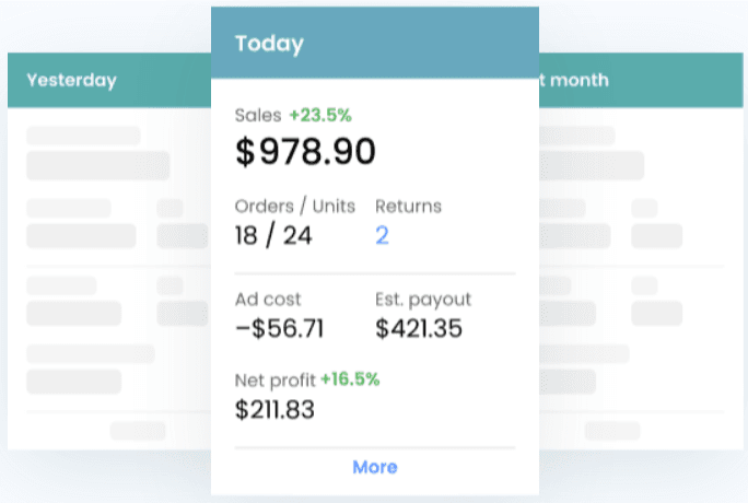 Sellerboard screenshot